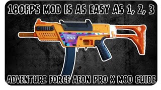 Easy 180 FPS spacer mod overview for the Aeon pro x [upl. by Keener]