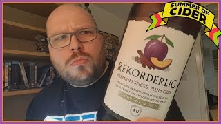 Rekorderlig Spiced Plum Cider Review  Summer Of Cider [upl. by Ilyssa103]