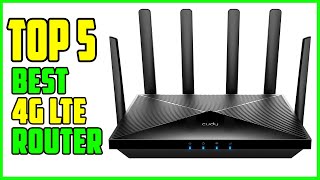 TOP 5 Best 4g LTE Router 2023 [upl. by Refinne]