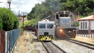 trem da FCA passando pela estação de formiga MG [upl. by Pettifer]