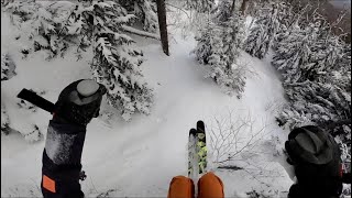 The GNARLIEST Run at Killington [upl. by Tessil]