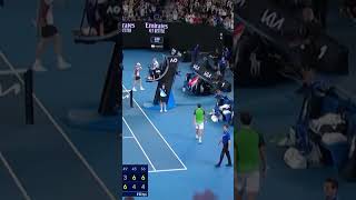 𝐉𝐔𝐒𝐓 𝐋𝐈𝐒𝐓𝐄𝐍 𝐓𝐎 𝐓𝐇𝐀𝐓 𝐍𝐎𝐈𝐒𝐄 🔊 The crowd erupts as Jannik Sinner forces a fifth and final set 🍿 [upl. by Immat943]