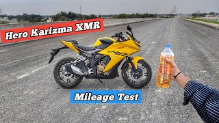 Hero Karizma XMR Mileage Test  Shocking Result 🤯 [upl. by Lodge304]