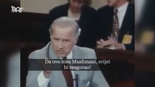 Historijski govor Bidena o genocidu u Srebrenici Zapad bi reagovao da se ne radi o muslimanima [upl. by Rorry234]