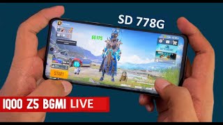 🔴IQOO Z5 BGMI LIVE FULL RUSH GAMEPLAY WITH Erangel Crimson Moon Awakening Live [upl. by Mcgee]