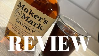 Maker’s Mark Kentucky Straight Bourbon Whiskey Review 70cl 45 ABV [upl. by Nayarb]