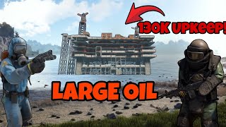 I Built LARGE OIL RIG on a Official Server An Heres What Happened [upl. by Rici]