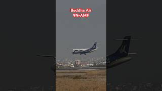 Buddha Air Landingaviation nepal subscribe domesticflights tribhuwaninternationalairport [upl. by Kuehn]