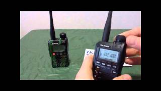 Baofeng UV3R Mark II VS Yaesu VX3 only RX [upl. by Oek327]