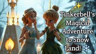 ✨ Tinkerbells Magical Adventure to Snow Land ❄️ [upl. by Norrat]