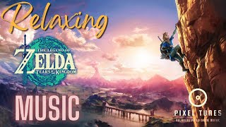 Relaxing Zelda Tears of the Kingdom music🎵 [upl. by Evvy177]