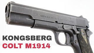 Norwegian Kongsberg Colt 1911 Model 1914 Pistol 45  Walkin Wednesday [upl. by Assenej323]