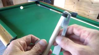 Replace a Pool Cue Tip with a Kamui tip [upl. by Rramo456]