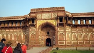 The Agra Fort in India  Full Guided Tour [upl. by Pansie980]