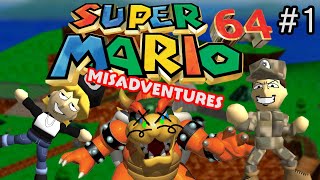 Super Mario 64 Misadventures 1 Feat DubbyDouggie [upl. by Ailongam]