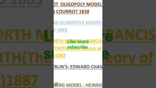 non collusion OLIGOPOLY MARKET STRUCTUREstudy economics shortsvideo [upl. by Aura]