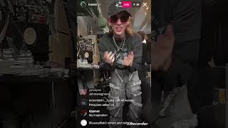 loesoe plays new beats on ig live 111923 [upl. by Enneles]