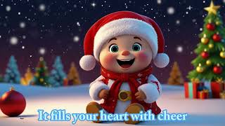 Jingle Bells poem  Christmas Songs HD  Christmas Songs and Carols  nursery ryhmes [upl. by Alyam]