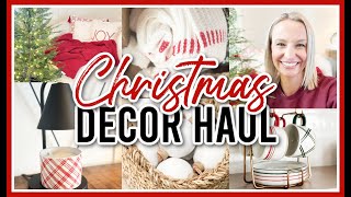 CHRISTMAS DECOR HAUL 2023  TARGET WALMART AMAZON [upl. by Chirlin]