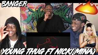 Young Thug  Anybody ft Nicki Minaj Official Sign Video  REACTION [upl. by Greyson998]