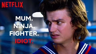 The Many Skills of Steve Harrington  Stranger Things [upl. by Anelagna]