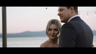 This Couples Intimate Fall Wedding Took Place Overlooking Lake Tahoe  Martha Stewart Weddings [upl. by Nordin173]