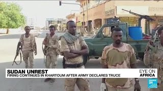 Street battles in Sudan capital as Eid ceasefire calls ignored • FRANCE 24 English [upl. by Namrac]