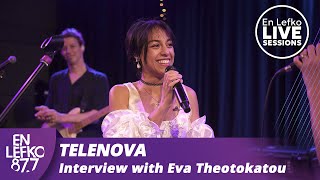 En Lefko LIVE SESSIONS TELENOVA  Interview with Eva Theotokatou  En Lefko 877 [upl. by Attelrak]