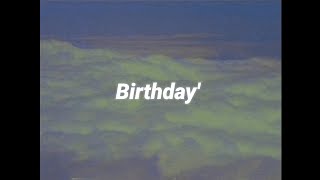 VietsubLyrics Birthday  Bill [upl. by Duster]