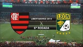 Copa Libertadores 2014 Flamengo x Leon [upl. by Chapland932]