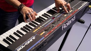 The Roland Juno 106 In Action [upl. by Det]