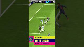 Beautiful finish by Salah🔥 header excellent assist by Makelele efootball2024 [upl. by Capps402]