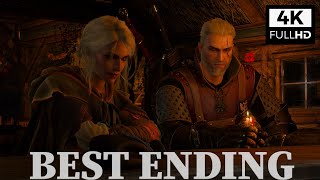 Witcher 3 ► THE BEST ENDING  Ciri Becomes a Witcher Yennefer Romance 4K 60FPS ULTRA HD [upl. by Orfurd]