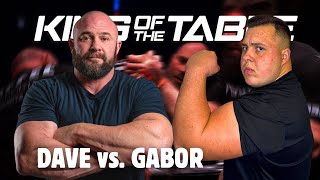 DAVE CHAFFEE vs GABOR BOTTADUKAT  BEHIND THE TABLE [upl. by Bull]