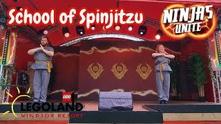 School of Spinjitzu Ninjas Unite 2024 at Legoland Windsor Resort [upl. by Zenger]