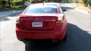 SLP 2009 Pontiac G8 GT Loud Mouth AxleBack Exhaust 31191 [upl. by Beeck164]