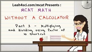 MCAT Math Vid 3  Multiplying and Dividing Complex Numbers Using Factor of 10 Trick [upl. by Asiaj]