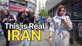 IRAN 🇮🇷 The Reality of Life in the Center of Tehran Now ایران [upl. by Gruchot]