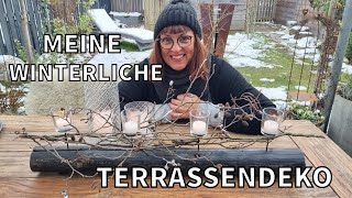 TERRASSENDEKO  OUTDOOR MAKEOVER  VORHER NACHHER [upl. by Ajiak19]