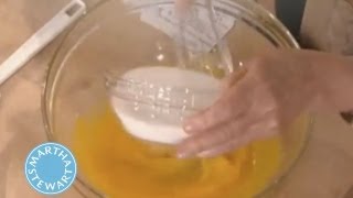 Christmas Eggnog Recipe  Holiday Recipes  Martha Stewart [upl. by Nessaj579]