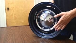 Chevy OE Steel Wheel With Multiple Hub Cap Options [upl. by Adalbert]