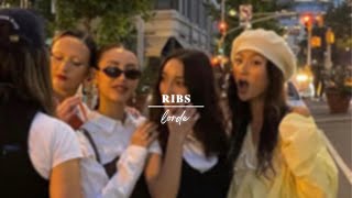 ribs  lorde sped up  lyrics [upl. by Bois]