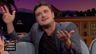 Josh Hutcherson Drops Veganism for Thanksgiving [upl. by Gris]