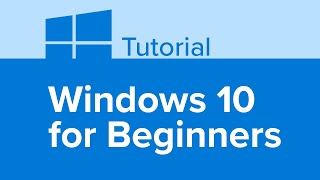 Windows 10 for Beginners Tutorial [upl. by Odelle]