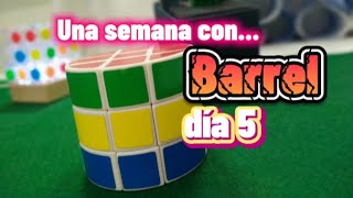 Barrel Solve Dia 5 Una semana con suno unasemanacon cuboderubik barrel 3x3 CapCut [upl. by Odnalra964]