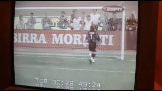 Marcelo Salas  Shoot Out LazioJuventus [upl. by Ginelle397]