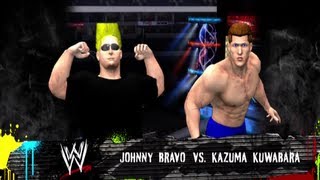 WWE 12  Johnny Bravo vs Kuwabara [upl. by Ynitsed213]