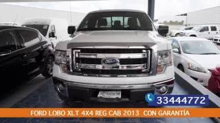 FORD LOBO XLT 4X4 REG CAB 2013  Seminuevos Plasencia [upl. by Marne]