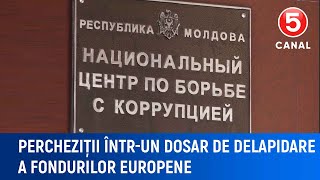 Percheziții întrun dosar de delapidare a fondurilor europene [upl. by Eniale443]