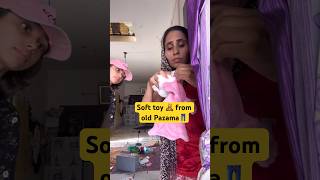 DIY soft toy🧸  How to make a soft toy in the home  Ghamu Saran shorts handmade [upl. by Ssilem]